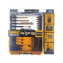 Zestaw bitów i wierteł do metalu 32 szt. DeWalt DT70741T