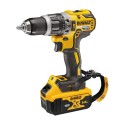 Zestaw DeWalt 18V Wkrętarka DCD796 + Zakrętarka DCF887 + 2x5Ah + Torba