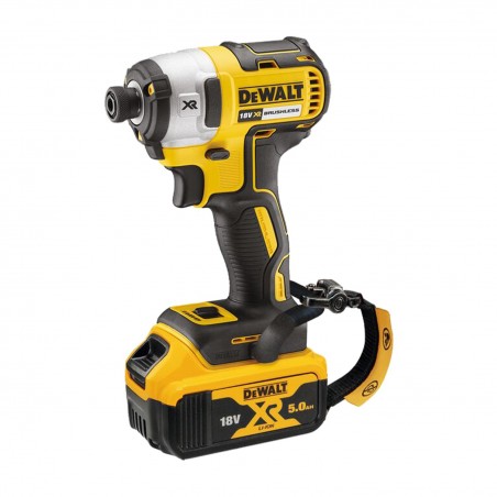 Zestaw DeWalt 18V Wkrętarka DCD796 + Zakrętarka DCF887 + 2x5Ah + Torba