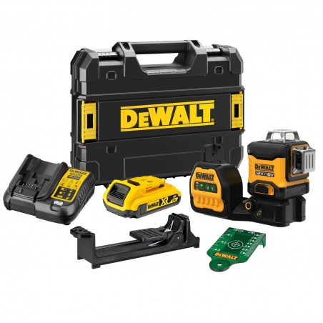 Laser krzyżowy zielony 12/18V DeWalt DCE089NG18