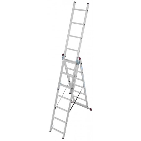 Drabina wielofunkcyjna 3x7 szczebli Krause Corda