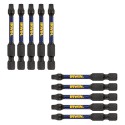 Bit końcówka wkrętarska kwadrat SQ2 57mm IRWIN, 10 szt