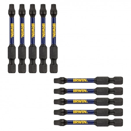 Bit końcówka wkrętarska kwadrat SQ2 57mm IRWIN, 10 szt