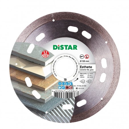Tarcza tnąca diamentowa 100mm DISTAR 1A1R Elegant