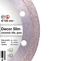Tarcza tnąca diamentowa 100mm DISTAR 1A1R Elegant