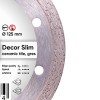 Tarcza diamentowa 125mm DISTAR Decor Slim