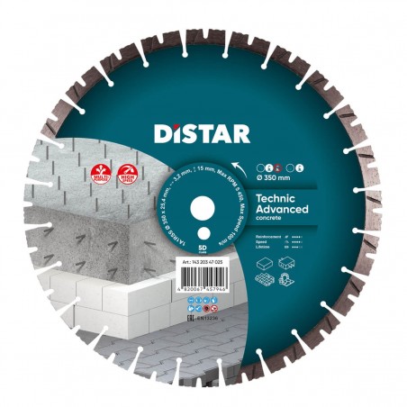 Tarcza tnąca diamentowa 100mm DISTAR 1A1R Elegant