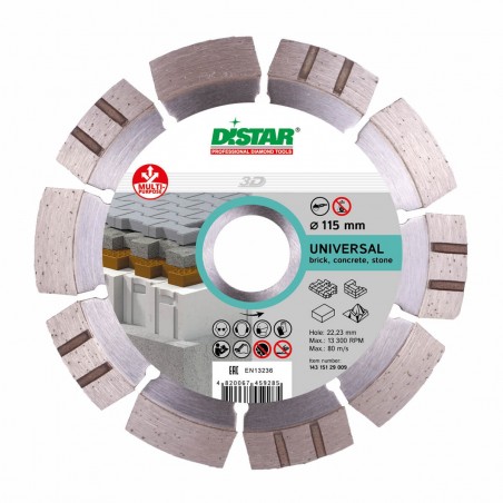 Tarcza tnąca diamentowa 100mm DISTAR 1A1R Elegant