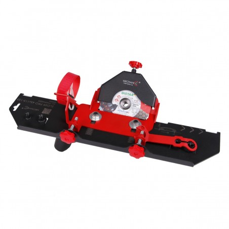 Przystawka do ukosowania DISTAR SLIDER 45 + Tarcza diamentowa 125mm Edge Dry