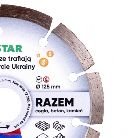 Tarcza tnąca diamentowa 100mm DISTAR 1A1R Elegant