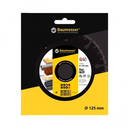Tarcza diamentowa 125mm DISTAR Pro REX