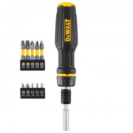 Wkrętak teleskopowy z bitami DeWalt DWHT68001-0