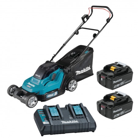 Kosiarka do trawy 43 cm 2 x 18V Makita DLM432Z