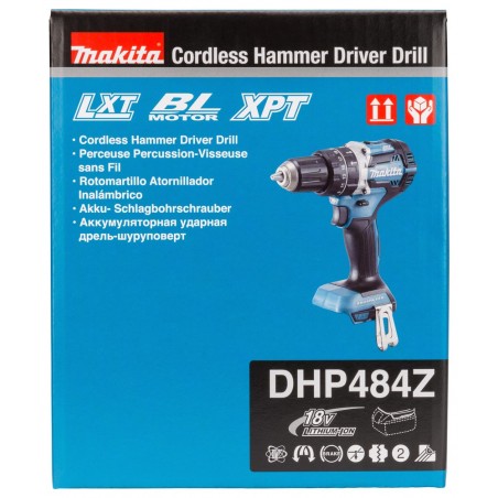 Wiertarko-Wkrętarka udarowa 18V Makita DHP484Z