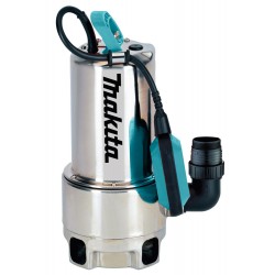 MAKITA POMPA DO WODY BRUDNEJ Z PŁYWAKIEM 1100W 250 l/min PF1110 INOX
