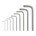 Zestaw kluczy imbusowych 1,5-10mm Hex Milwaukee, 9 szt