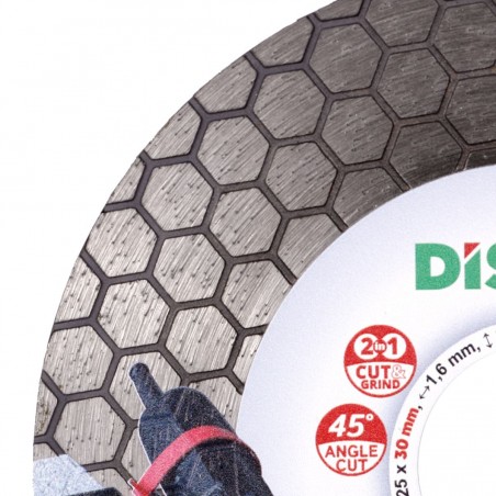 Tarcza diamentowa do gresu 125mm Edge Dry Slider