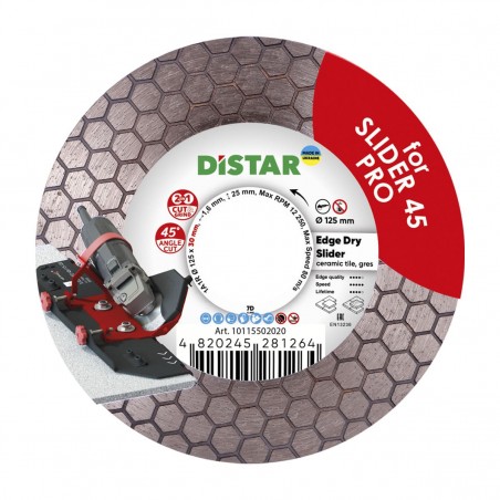Tarcza diamentowa do gresu 125mm Edge Dry Slider