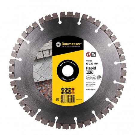 Tarcza diamentowa do betonu 230mm Distar Rapid Pro