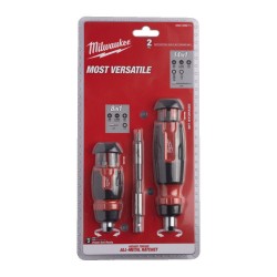 Zestaw wkrętaków z grzechotką 14w1/8w1 Milwaukee