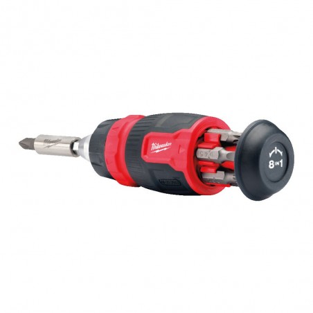 Zestaw wkrętaków z grzechotką 14w1/8w1 Milwaukee