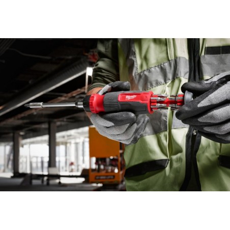 Zestaw wkrętaków z grzechotką 14w1/8w1 Milwaukee