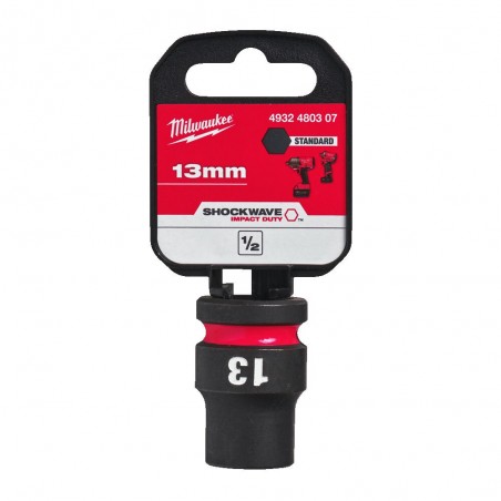 Nasadka udarowa 1/2" 13mm Milwaukee Shockwave Impact Duty