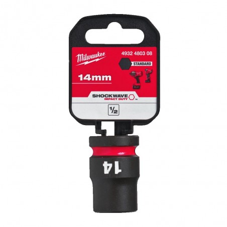 Nasadka udarowa 1/2" 10mm Milwaukee Shockwave Impact Duty
