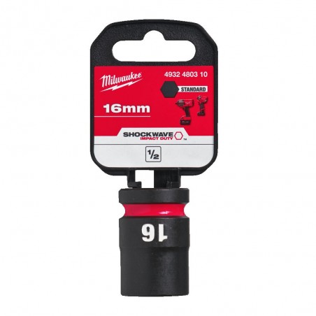 Nasadka udarowa 1/2" 16mm Milwaukee Shockwave Impact Duty