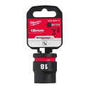 Nasadka udarowa 1/2" 18mm Milwaukee Shockwave Impact Duty