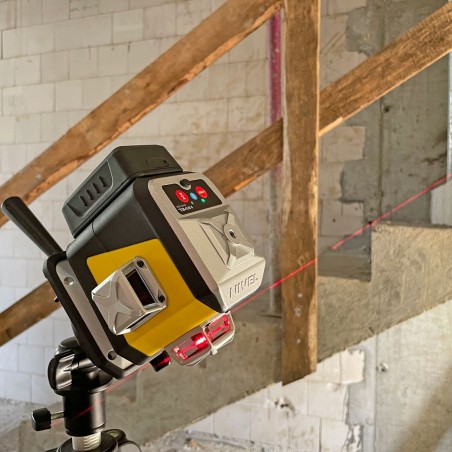 Laser krzyżowy czerwony 3x360 Nivel System CL3R