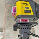 Laser krzyżowy czerwony 3x360 Nivel System CL3R