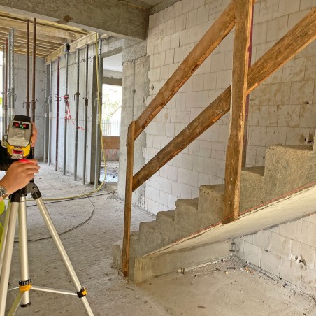 Laser krzyżowy czerwony 3x360 Nivel System CL3R