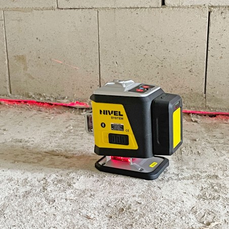 Laser krzyżowy czerwony 3x360 Nivel System CL3R