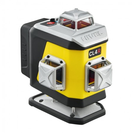 Laser krzyżowy czerwony 4x360 Nivel System CL4R