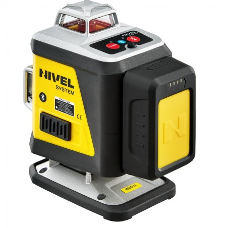 Laser krzyżowy czerwony 4x360 Nivel System CL4R