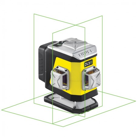 Laser krzyżowy czerwony 4x360 Nivel System CL4R