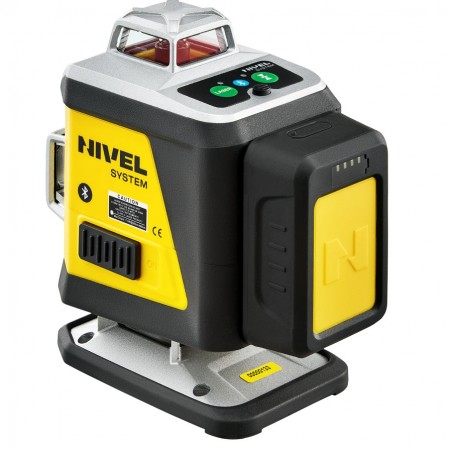Laser krzyżowy czerwony 4x360 Nivel System CL4R