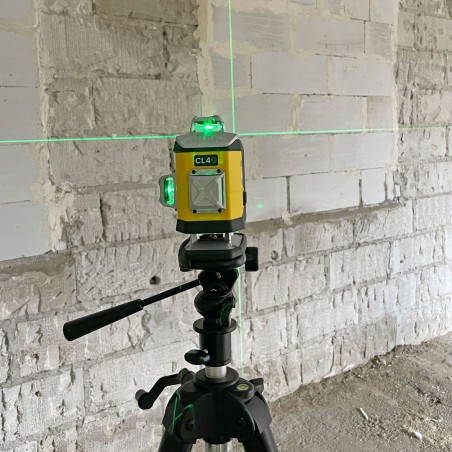 Laser krzyżowy czerwony 4x360 Nivel System CL4R