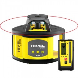 Niwelator laserowy obrotowy z czujnikiem Nivel System NL500 DIGITAL