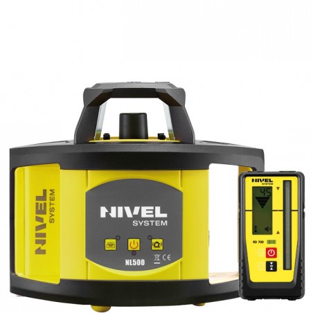 Niwelator laserowy obrotowy z czujnikiem Nivel System NL500 DIGITAL