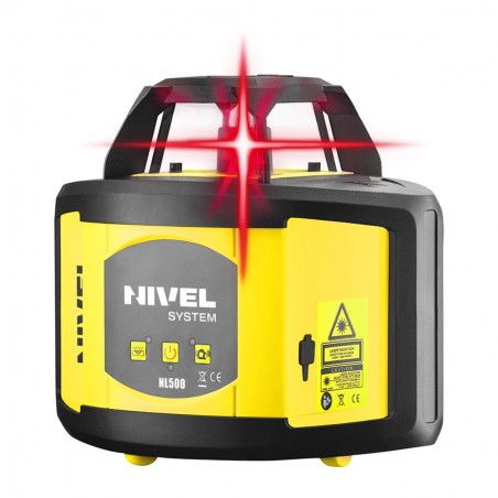 Niwelator laserowy obrotowy z czujnikiem Nivel System NL500 DIGITAL
