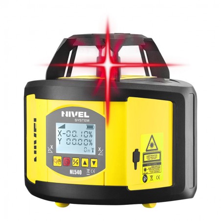 Niwelator laserowy obrotowy z czujnikiem Nivel System NL500 DIGITAL