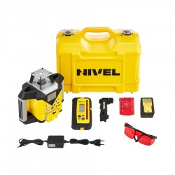Niwelator laserowy obrotowy z czujnikiem Nivel System NL500 DIGITAL
