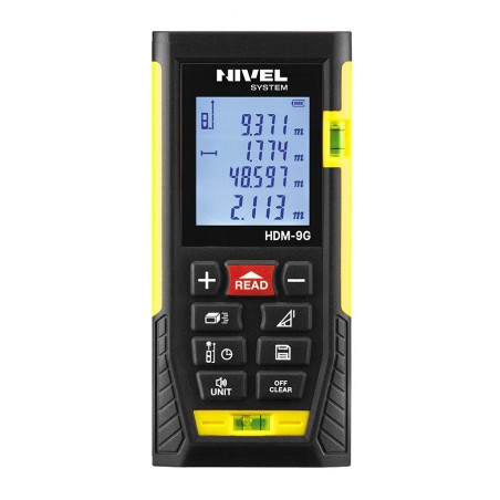 Dalmierz laserowy 50m zielony Nivel HDM-5G