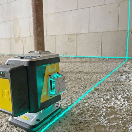 Laser krzyżowy niebieski 3x360 bluetooth Nivel CL3B