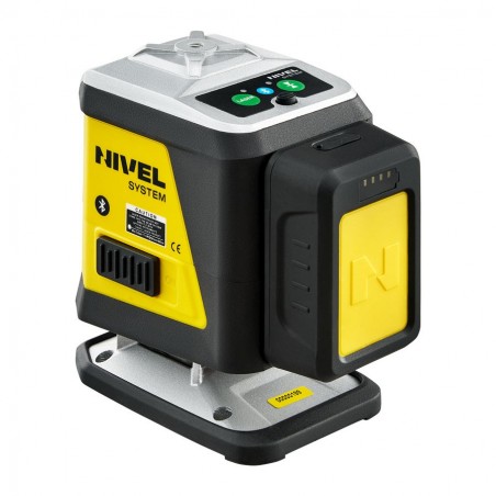 Laser krzyżowy niebieski 3x360 bluetooth Nivel CL3B