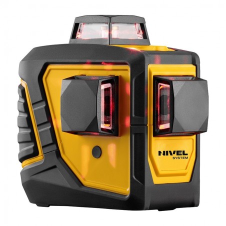 Laser krzyżowy czerwony 3x360° bluetooth Nivel System CL3D