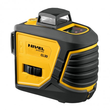 Laser krzyżowy czerwony 3x360° bluetooth Nivel System CL3D