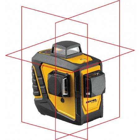 Laser krzyżowy czerwony 3x360° bluetooth Nivel System CL3D